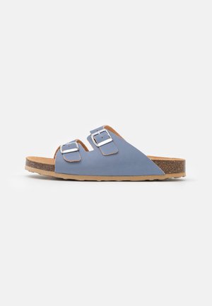 BIABETRICIA BUCKLE - Ciabattine - light blue