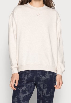 Sweatshirt - beige