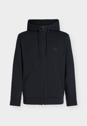 BOSS, SAGGY - Sweater met rits - dark blue