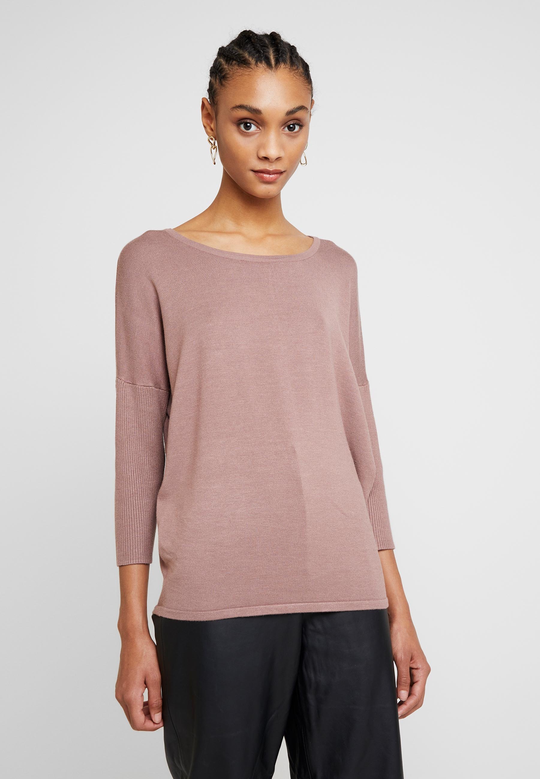 Saint Tropez MILA NECK Trui antlerroze Zalando.nl Saint Tropez MILASZ Trui tomato Zalando.nl