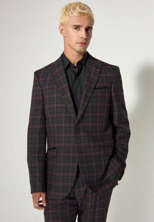 REGULAR FIT - EDIT  - Veste de costume - black red