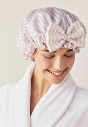 Next, STRIPE BOW SHOWER CAP - Other accessories - pink