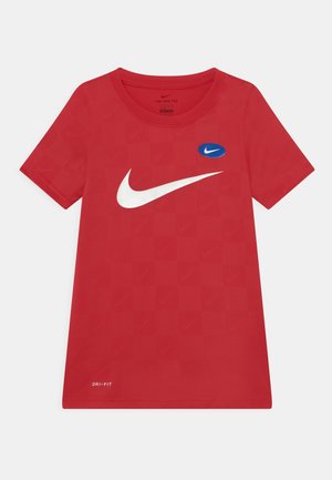 SOCCER UNISEX - Triko s potiskem - university red