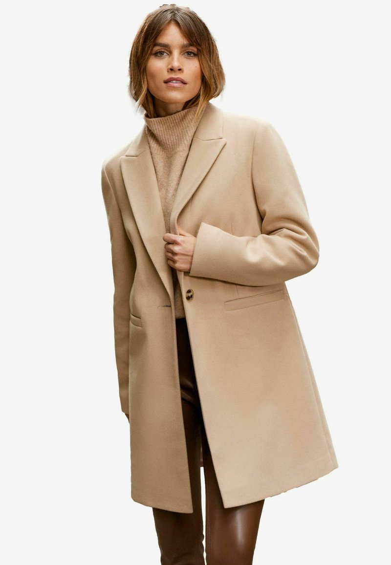 Friends Like These TAILORED SINGLE BUTTON - Krátký kabát - neutral camel