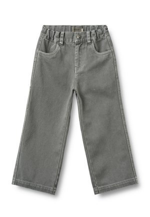 Wheat, TROUSERS FELIX STITCH - Jean flare - thunder sky