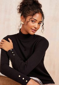 Friends Like These ROLL NECK - REGULAR FIT - Pulóver - black