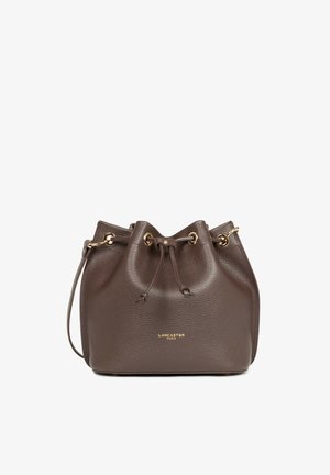 LANCASTER, SAC BOURSE - ALBA DOUBLE - Handbag - marron - in - or pâle