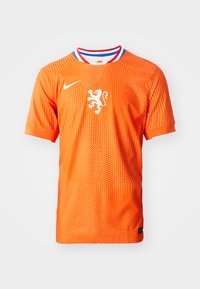 NETHERLAND KNVB MATCH SHORT SLEEVES HOME - Fodboldtrøjer - safety orange/white