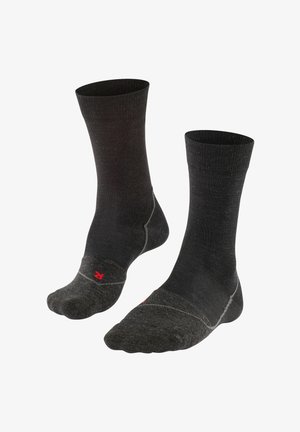 BC WARM UNISEX BIKING LIGHT CUSHIONED - Chaussettes de sport - black mix