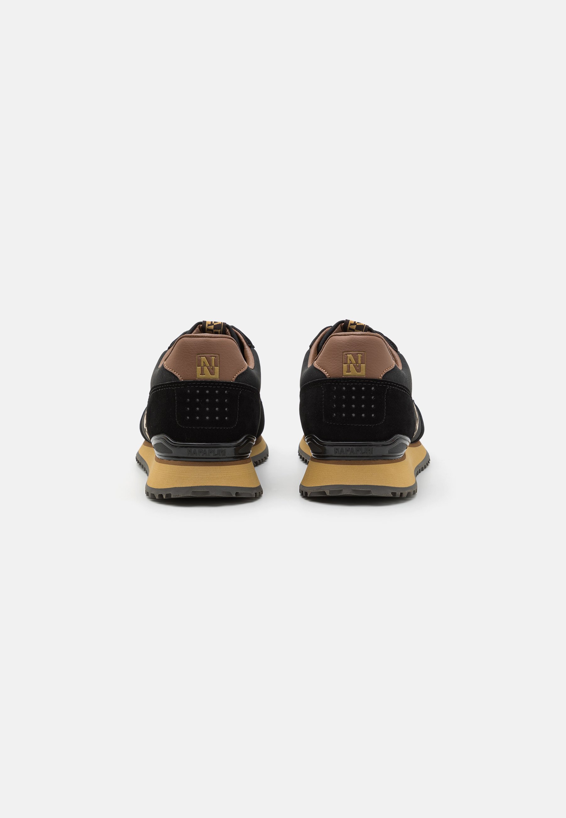 Napapijri COSMOS - Sneakers low - black/brown/negru - Zalando.ro