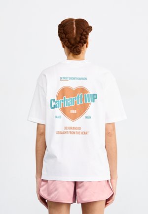 GROWTH - T-shirts print - white stone washed