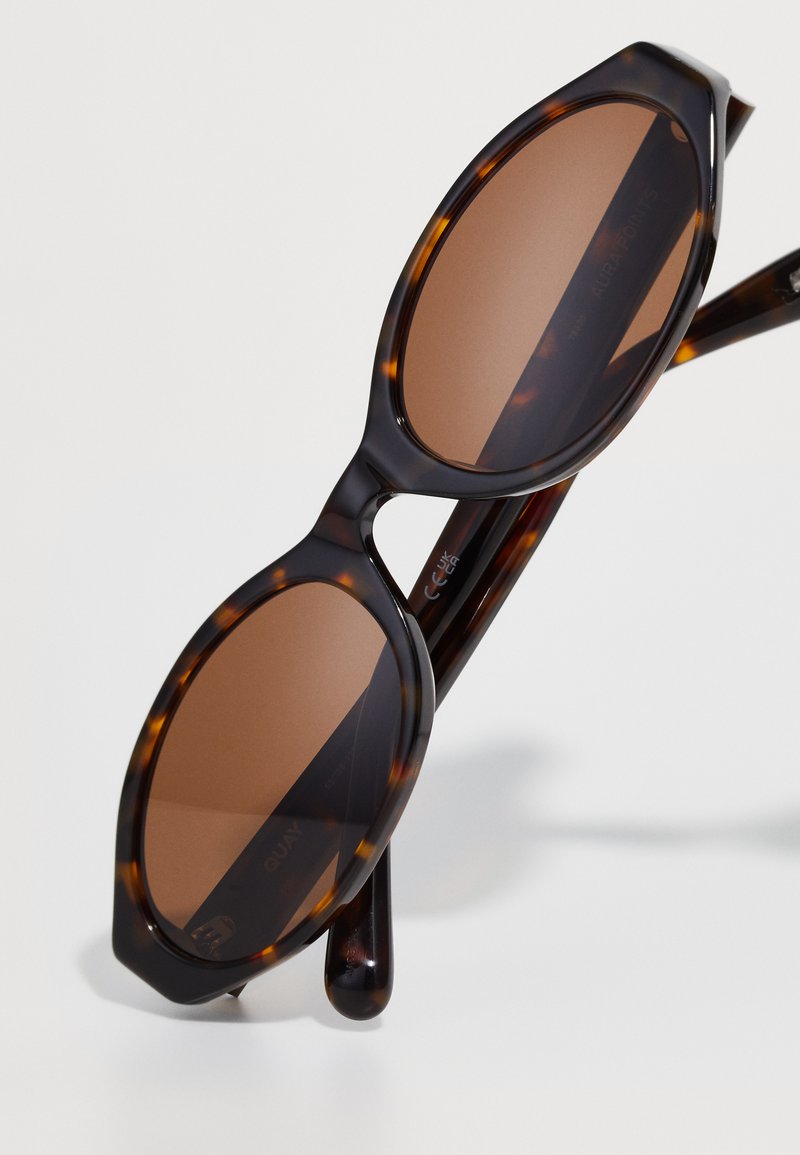 QUAY AUSTRALIA AURA POINTS - Sunglasses - neutral tortoise  display picture 2