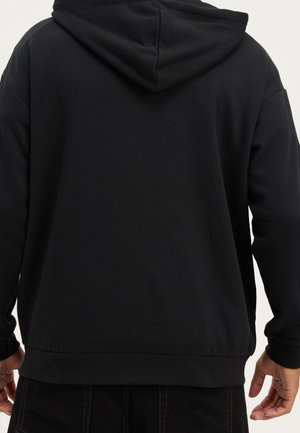 Sudadera con cremallera - black