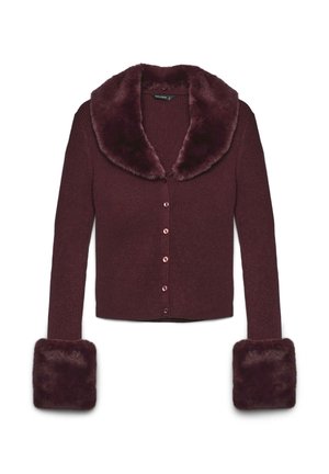 Calliope Cardigan - bordeaux