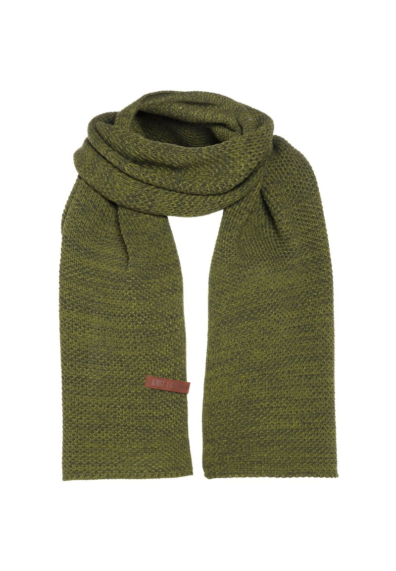 Knit Factory Sjaal - moss green khaki