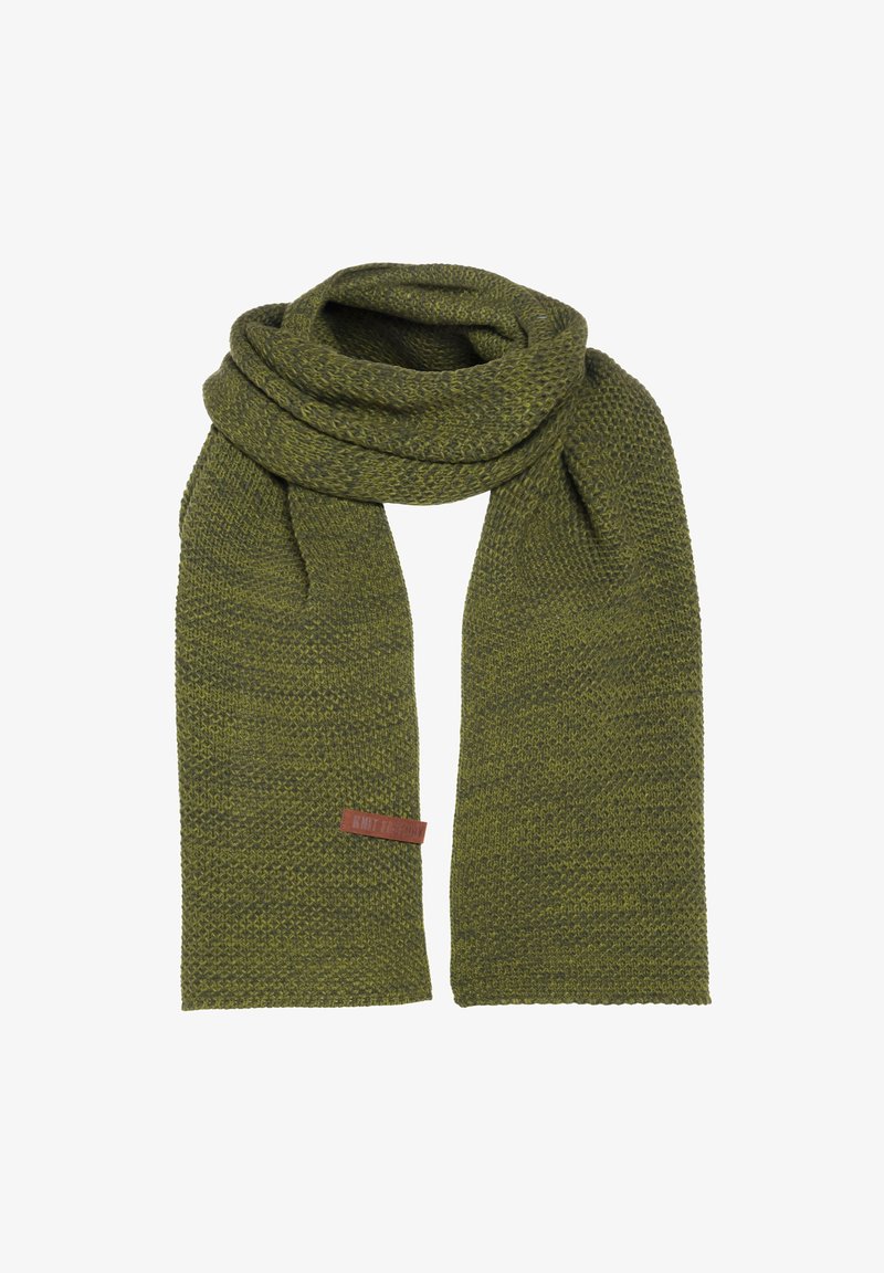 Knit Factory Sjaal - moss green khaki