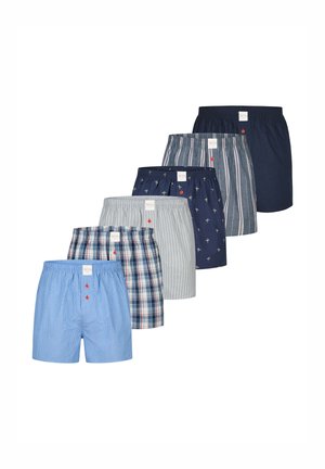 CLASSICS 6-PACK - Široké boxerky - dark blue/grey/black