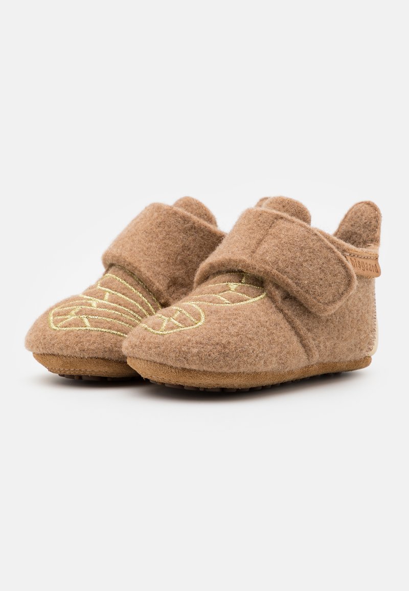 Bisgaard Baby Slippers Camel Gold Beige Zalando De