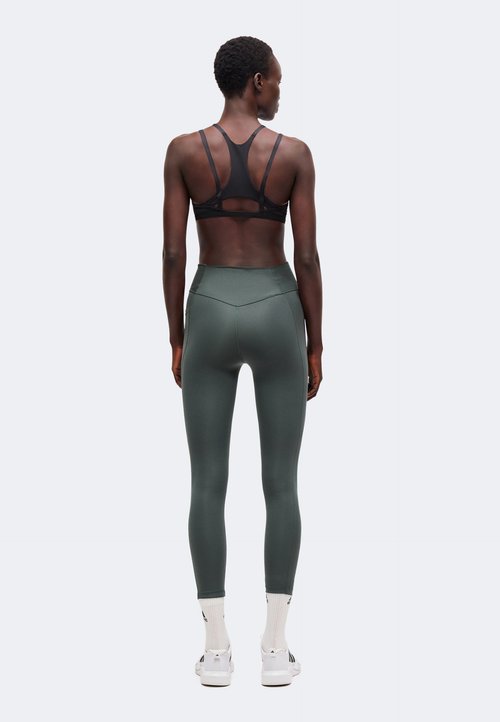 adidas OPTIMÉ ESSENTIALS WORKOUT 7/8 - Leggings - legend ivy — photo 3