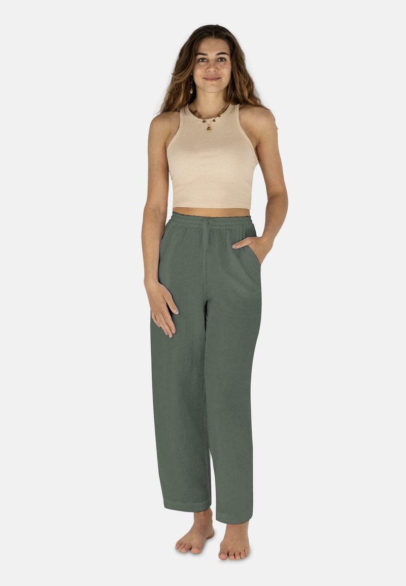 Normani Stoffhose - anthrazit