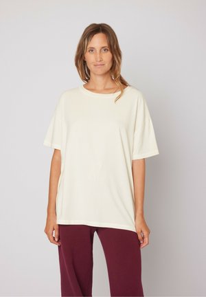 American Vintage PYMAZ - Basic T-shirt - ecru vintage