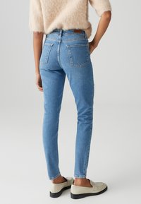 OPUS MID RISE ANKLE - Jeans Skinny Fit - ocean blue washed