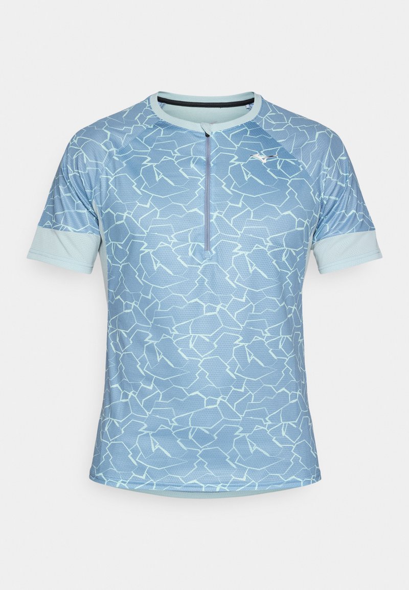 Mizuno Sport T-shirt lichtblauw