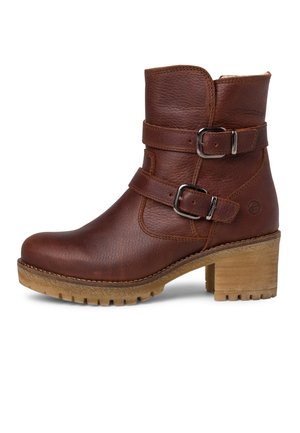 Cowboy- / bikerstøvlette - brown