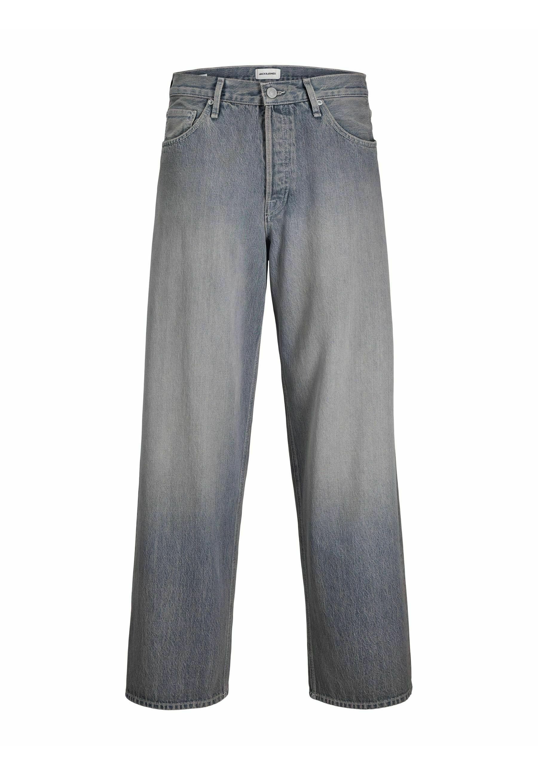 JACK & JONES JEANS INTELLIGENCE JJIDAVE JJCOOPER Wide Leg Jeans Black Denim 17480625
