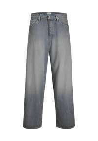 WIDE FIT JJIDAVE JJCLASSIC  - Blugi loose fit - blue denim