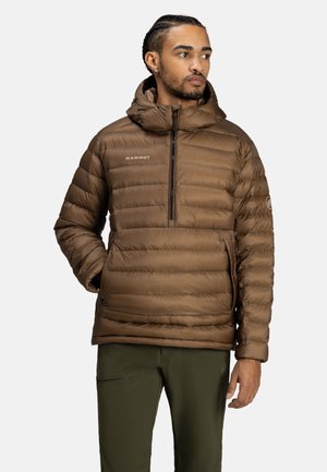 SNOW TRICK LIGHT - Down jacket - dark sand