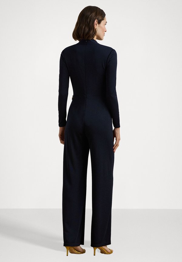 CHAIN TRIM JERSEY SURPLICE JUMPSUIT - Jumpsuit3