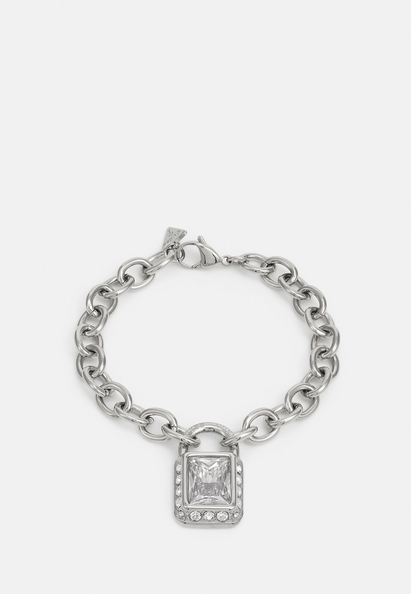 Guess SHINY PADLOCK Bracelet silvercoloured Zalando.co.uk