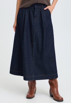 Fransa, FRLESLIE SK 1 - Jupe en jean - dark blue denim