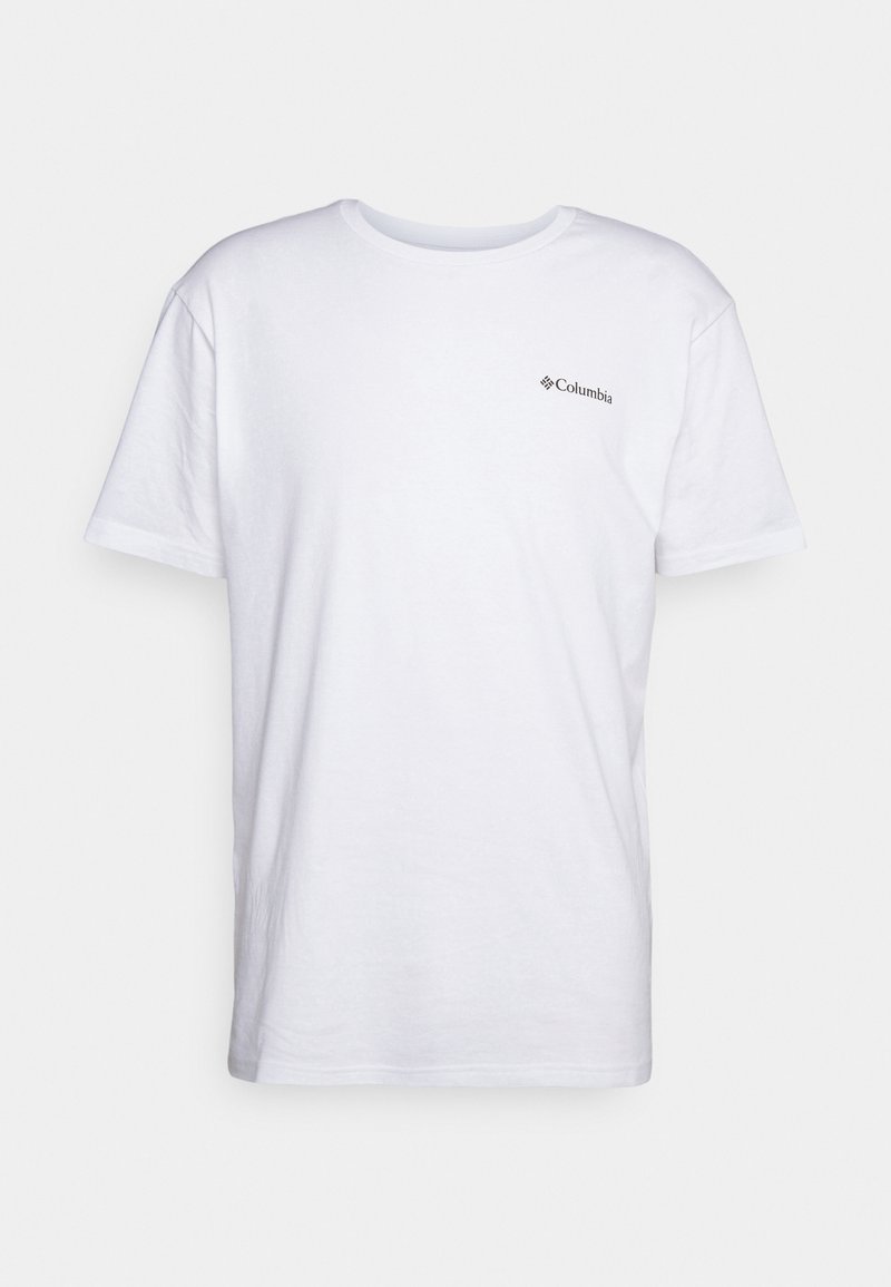 Columbia T-shirt print wit