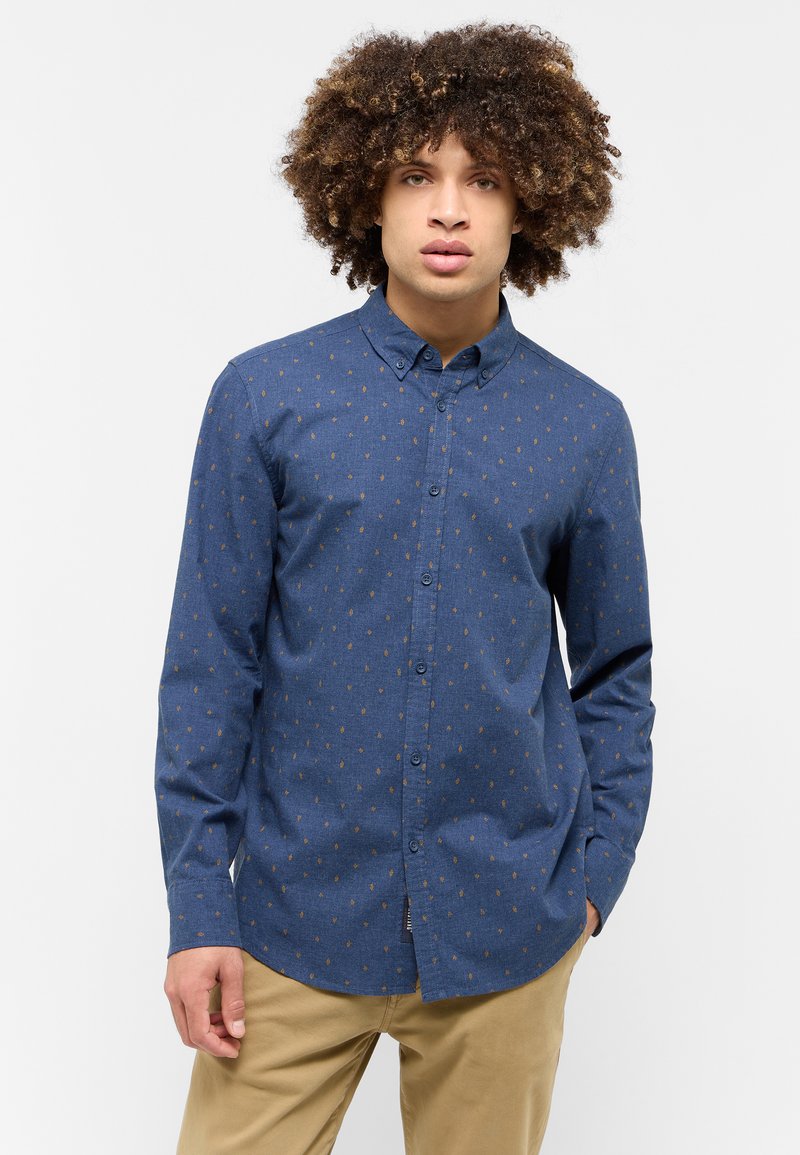 mustang Overhemd donkergroen