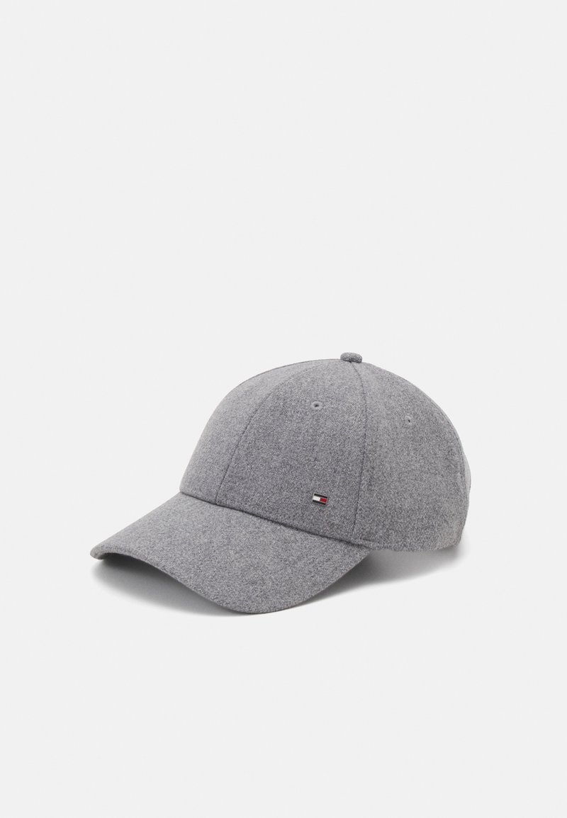 Tommy Hilfiger CORP LOVE MELTON PANEL UNISEX - Cap - mid grey heather