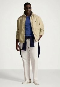 Polo Ralph Lauren Big & Tall JERSEY CREWNECK T-SHIRT - Lihtne T-särk - earth blue