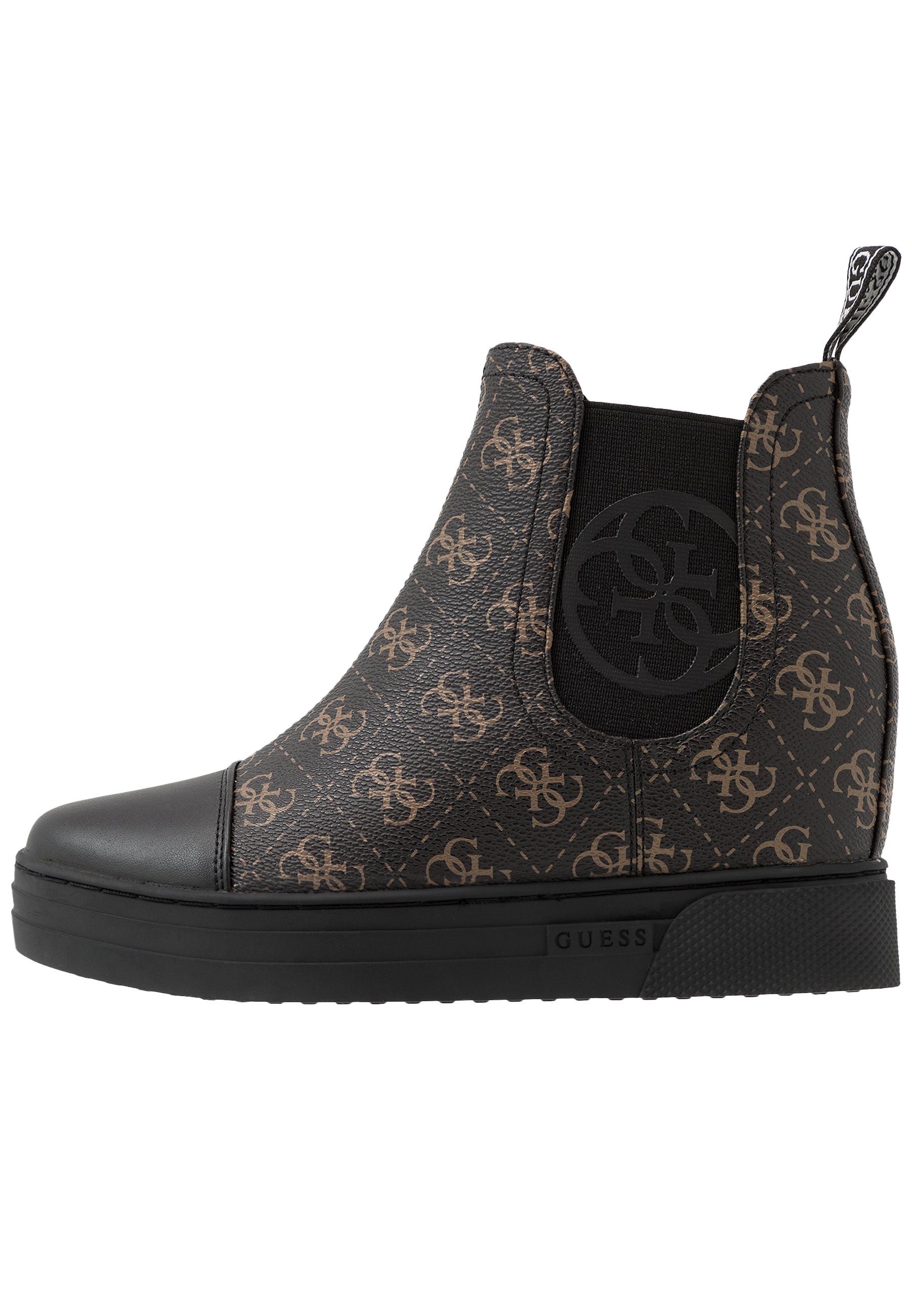 FRENZE Ankelboots brownocra FRENZE Ankelboots brownocra