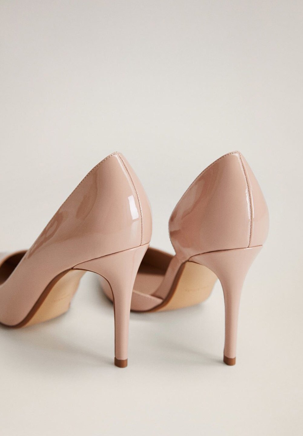 mango nude heels