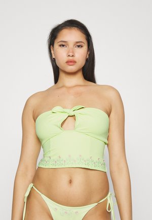 Frankies Bikinis ROCKY - Bikini pezzo sopra - lime green
