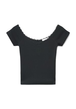 Terranova, T-shirt con stampa - nero