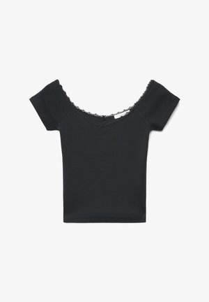 Terranova, T-shirt con stampa - nero