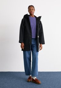 Carhartt WIP CLARTON PARKA - Abrigo corto - black