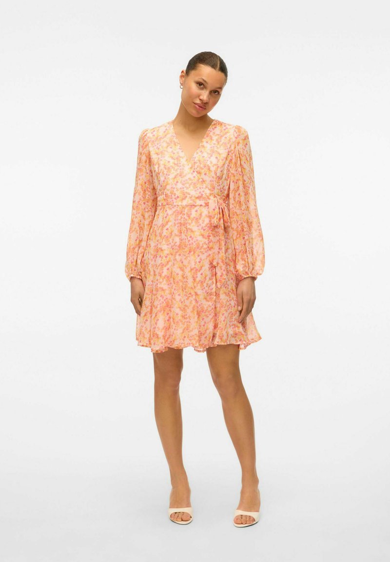 Vero Moda AWAUDORA KURZES - Dnevna haljina - barely pink