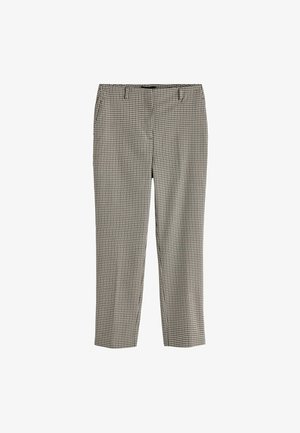 Next, REGULAR FIT - DOGTOOTH SLIM TAILORED TROUSERS - Trousers - neutral
