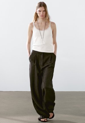 Massimo Dutti SLEEVELESS - Top - beige