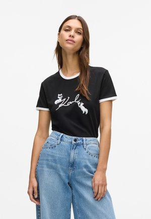 IKON SIGNATURE CHOUPETTE TEE - T-shirt imprimé - black