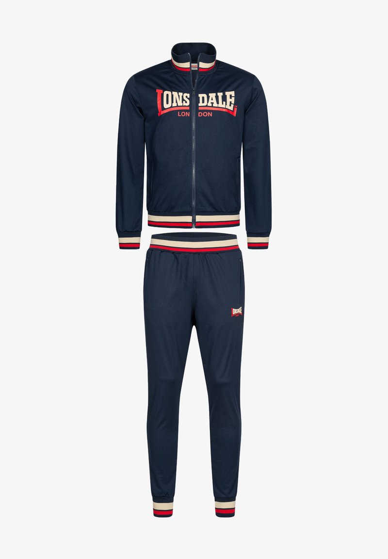 Lonsdale Trainingsanzug - white black red/hellrot Lonsdale Trainingsanzug - white black red/hellrot