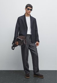 Massimo Dutti Trousers - light blue